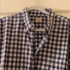 Gingham J.Crew button down